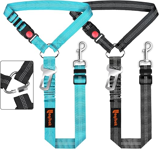 Unleash Safety: The Removable Dog Seat Belt Harness for Car